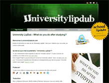 Tablet Screenshot of fr.universitylipdub.com